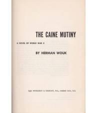 The Caine Mutiny. A Novel of World War II. (Prima edizione).