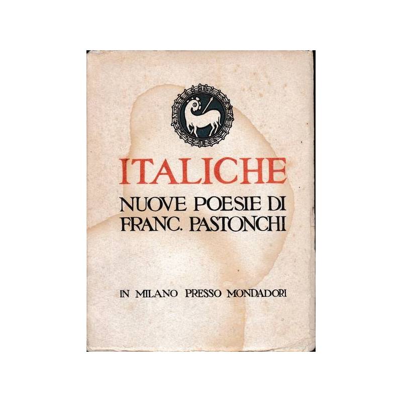 Italiche. Nuove Poesie