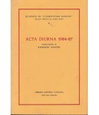 Acta Diurna 1984 - 87
