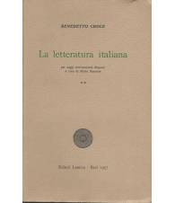 LA LETTERATURA ITALIANA. Volume II.