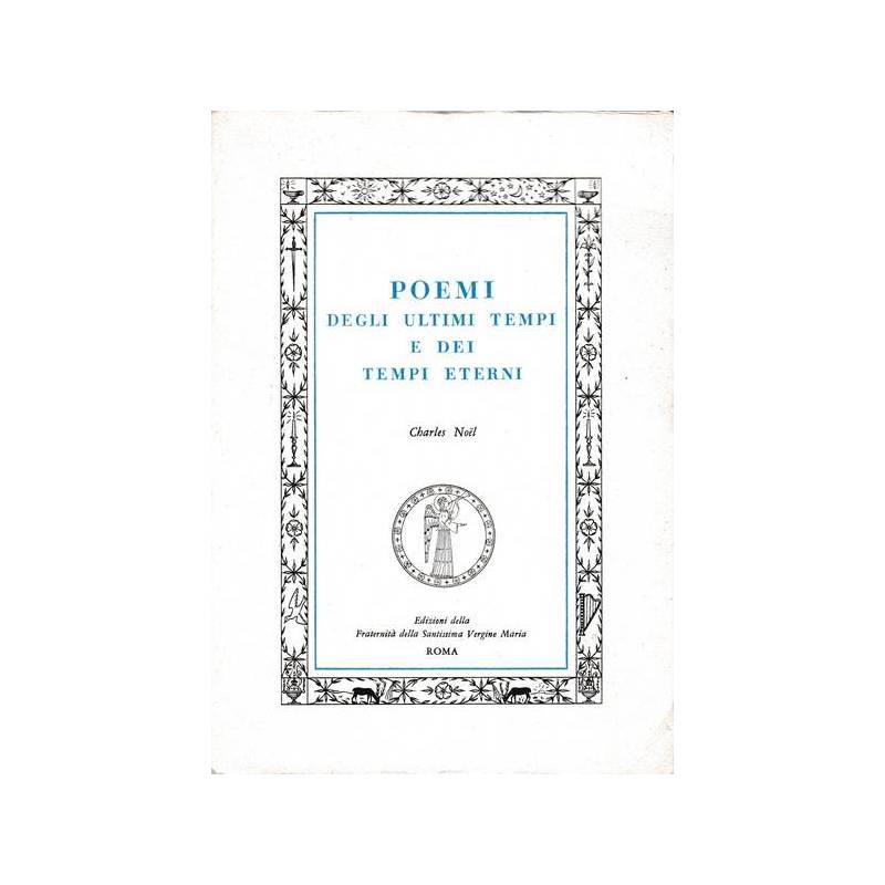 Poemi degli ultimi tempi e dei tempi eterni