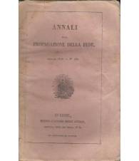 ANNALI DELLA PROPAGAZIONE DELLA FEDE 1850