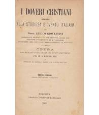 I doveri cristiani esposti alla studiosa gioventù italiana