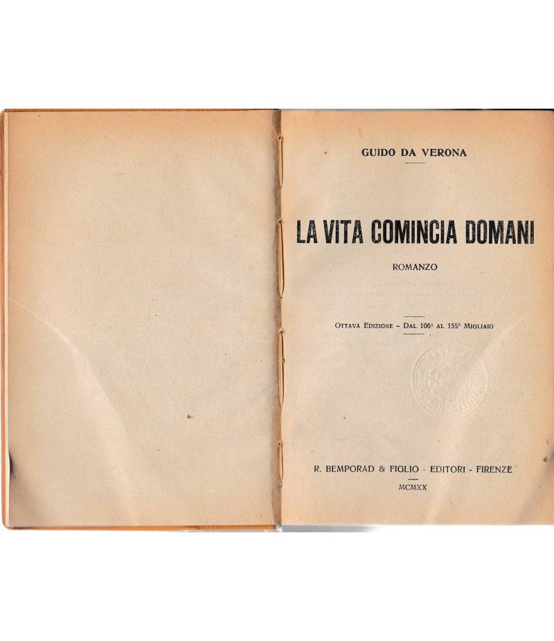 La vita comincia domani