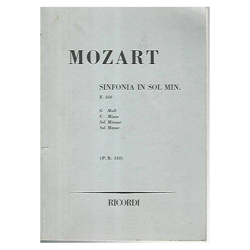Mozart Sinfonia in sol min.
