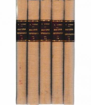 Corso di anatomia topografica (con cenni di anatomia applicativa) 5 volumi