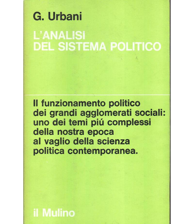 L'analisi del sistema politico