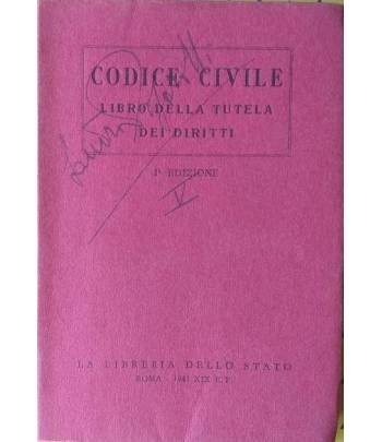 Codice Civile. Libro della tutela dei diritti