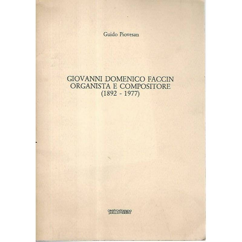 Giovanni Domenico Faccin organista e compositore