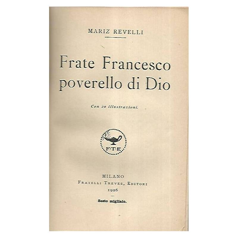 Frate Francesco poverello di Dio