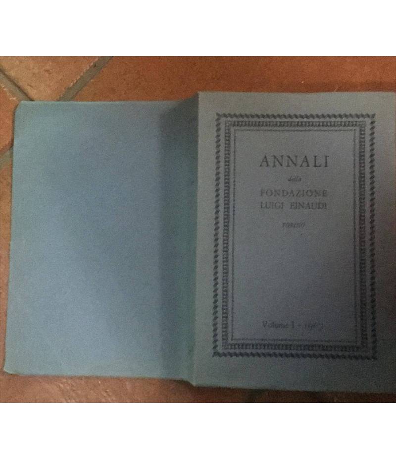 Annali volume I 1967