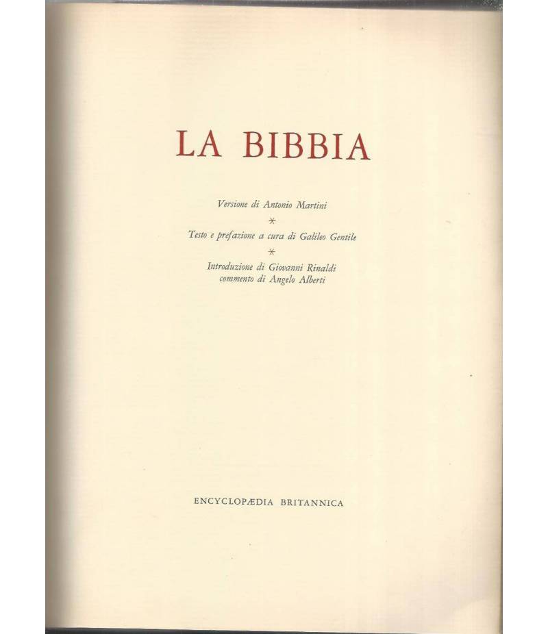 La Bibbia