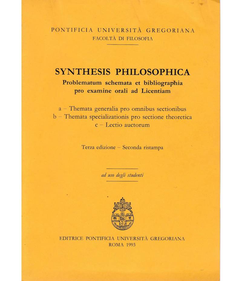 Synthesis philosophica