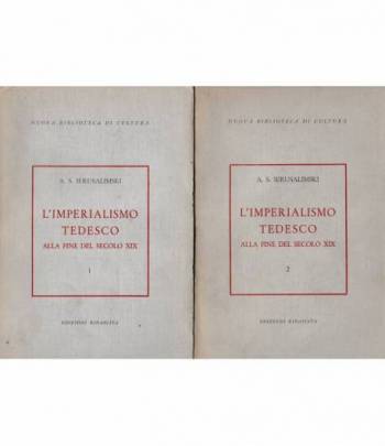 L'Imperialismo Tedesco alla fine del XIX secolo  2 volumi