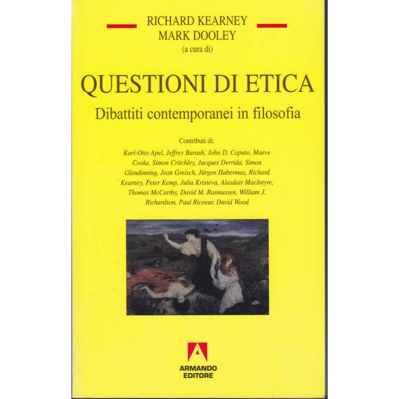 Questioni di etica. Dibattiti contemporanei in filosofia.