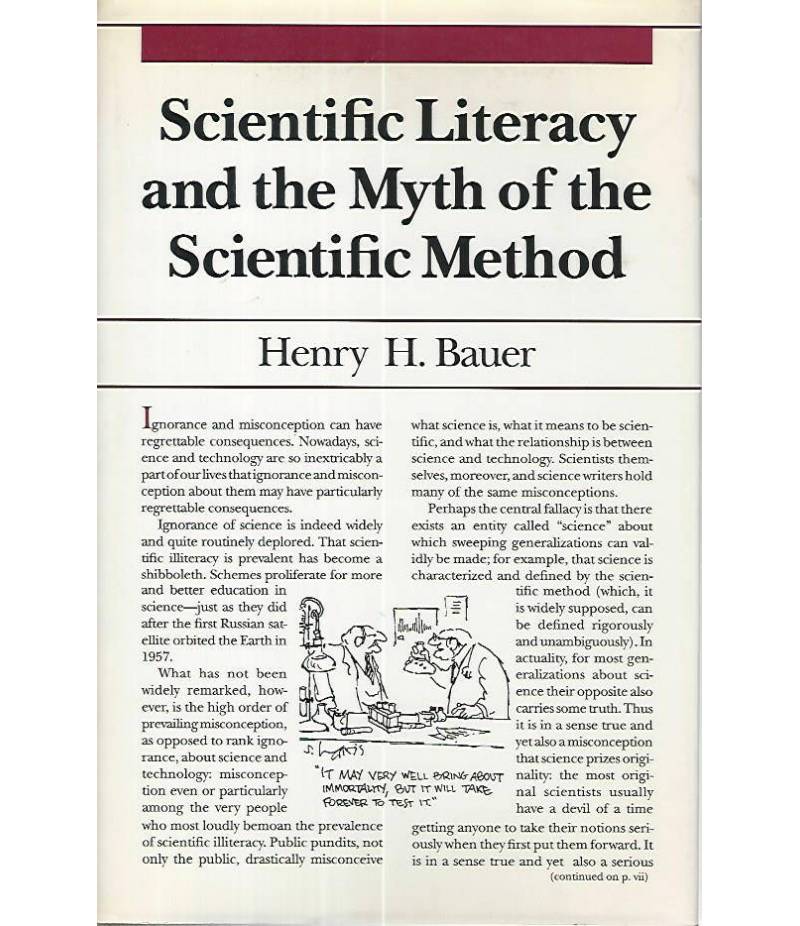 Scientific literacy and the myth of the scientific method