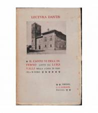 Lectura Dantis. Il canto VI dell'inferno letto da L. Valli nella "Casa di Dante" in Roma