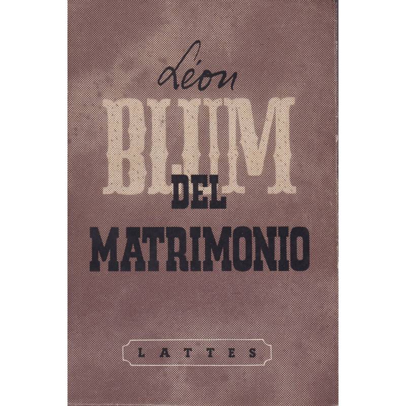 Del matrimonio