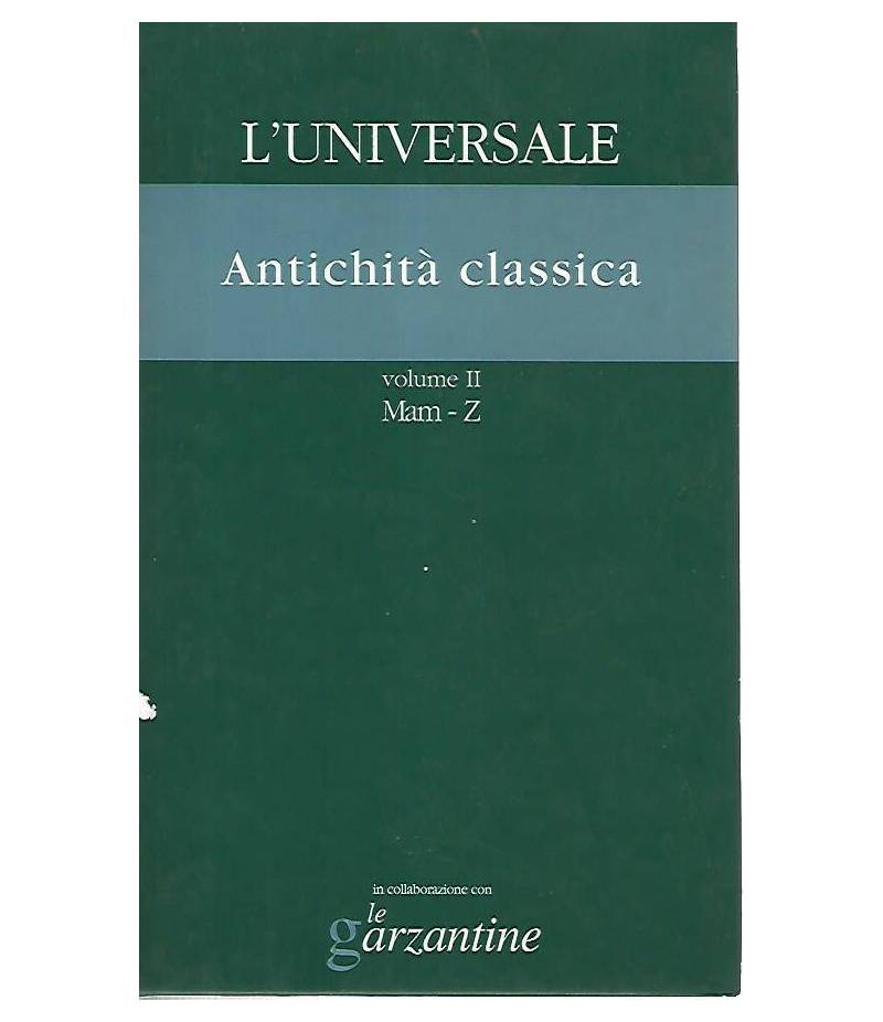 L'universale. Antichità classica. Volume II Mam-Z