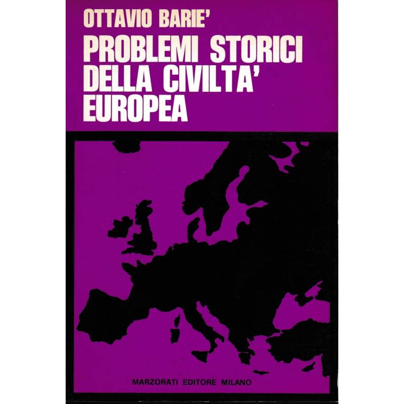 Problemi storici della civiltà europea