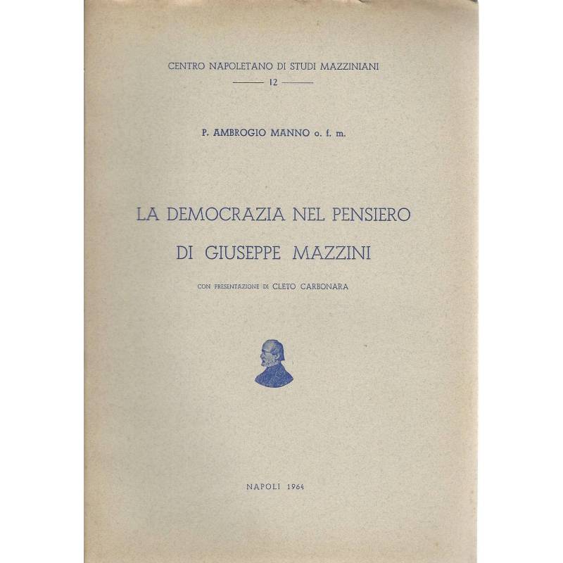 La democrazia nel pensiero di Giuseppe Mazzini