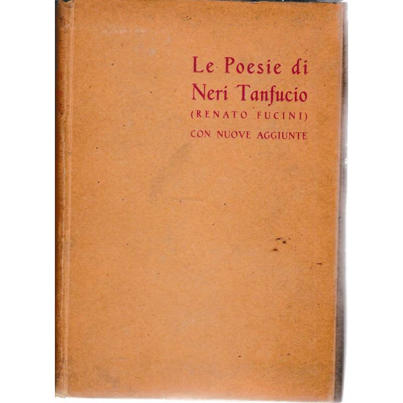Le poesie di Neri Tanfucio (Renato Fucini) con nuove aggiunte