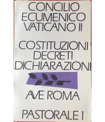Concilio Ecumenico Vaticano II. Costituzioni, Decreti, Dichiarazioni