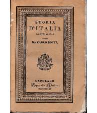 Storia d'Italia dal 1789 al 1814. Tomo III.