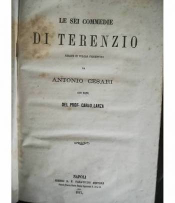 Biblioteca Latina Italiana. VI. Terenzio. Catullo. Tibullo. Properzio.