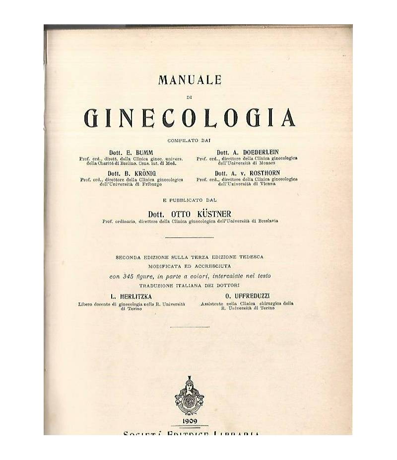 Manuale di ginecologia