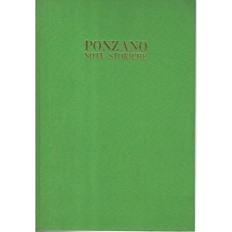 Ponzano note storiche. Parte prima. Storia sociale ed economica