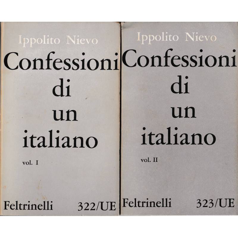 Confessioni di un italiano  2 volumi