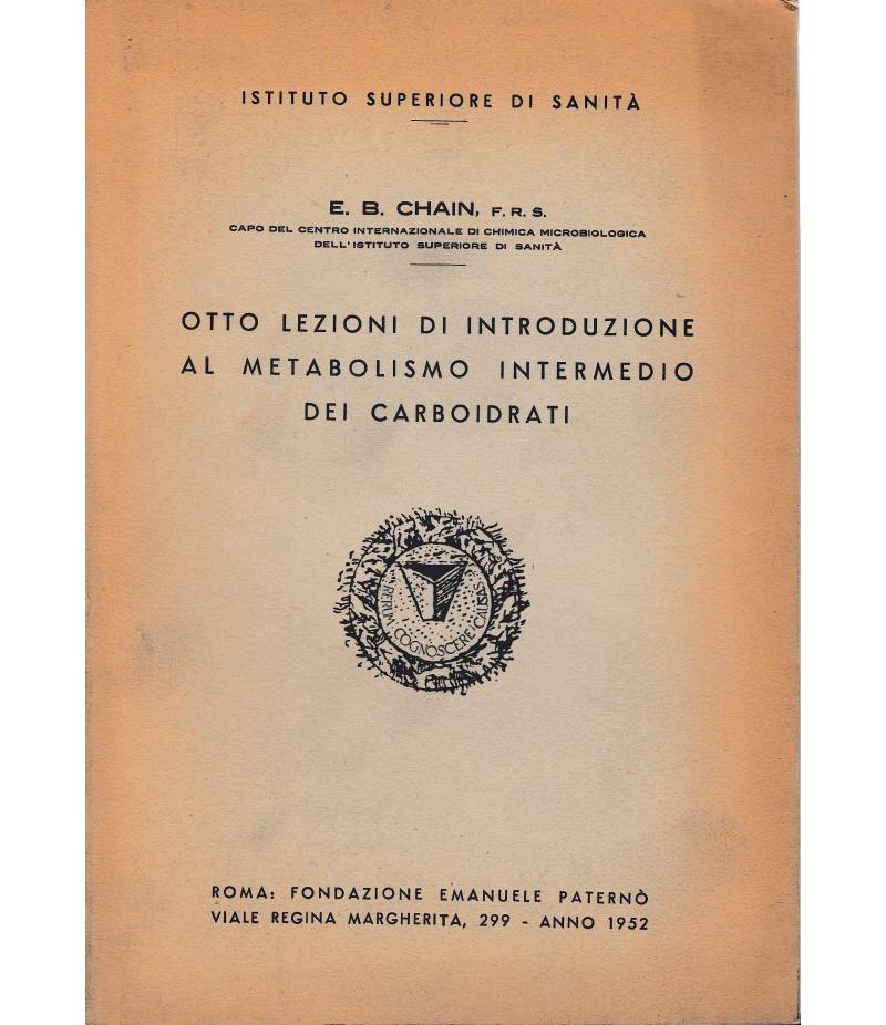 Otto lezioni di introduzione al metabolismo intermedio dei carboidrati