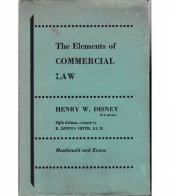The Elements of Commercial Law