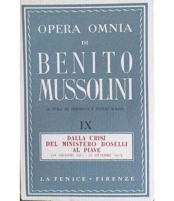 Opera Omnia di Benito Mussolini
