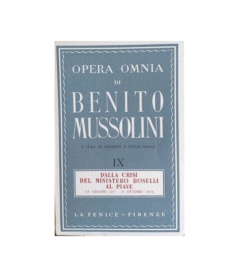 Opera Omnia di Benito Mussolini