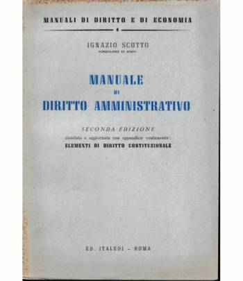 Manuale di Diritto Amministrativo