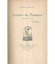 Lettres de femmes