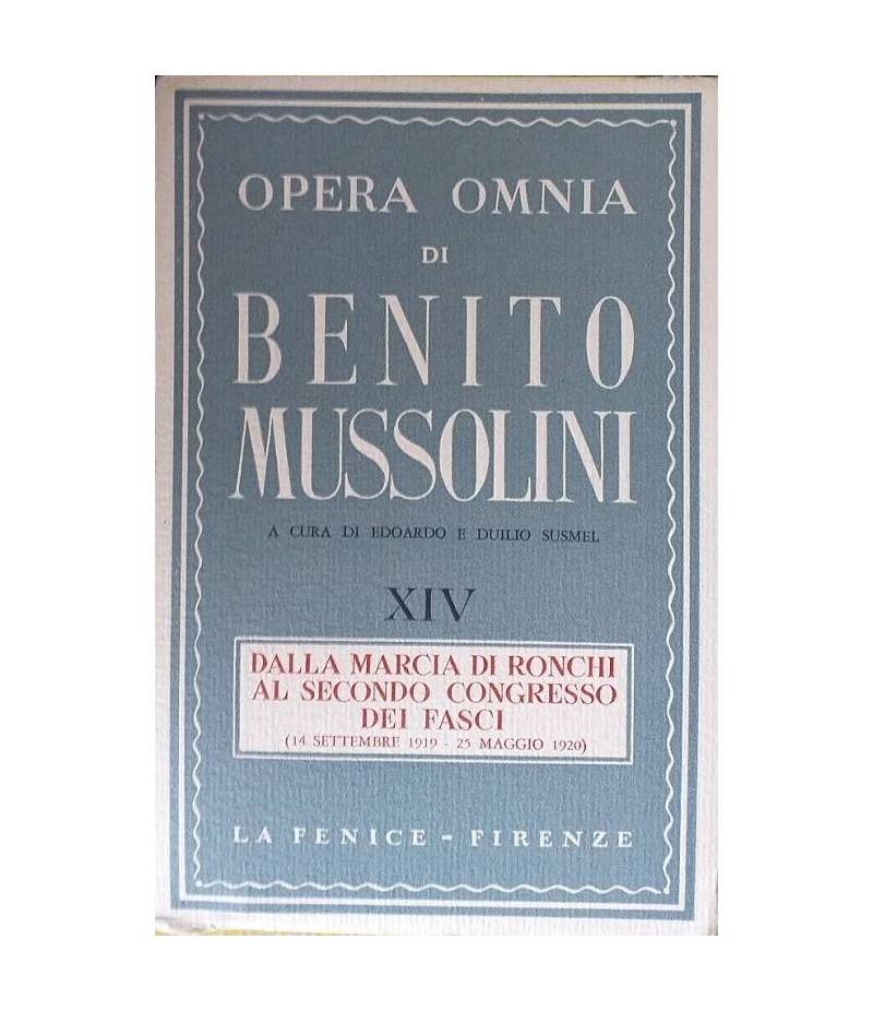 Opera Omnia di Benito Mussolini, vol. III