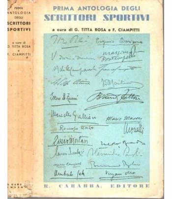 Prima antologia degli scrittori sportivi