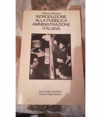 introduzione alla pubblica amministrazione italiana