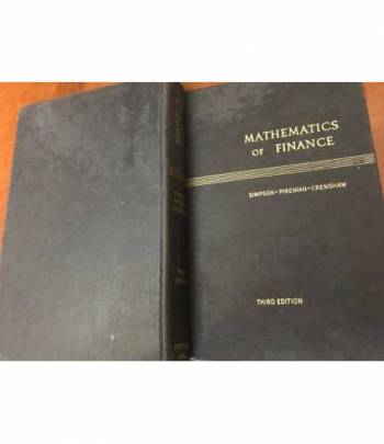 Mathematics of finance