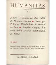 Humanitas. Anno XXVI, n. 5, maggio 1971