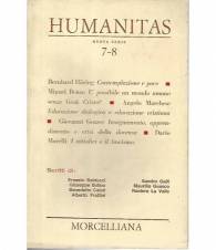 Humanitas. Anno XXIV,n.7-8,luglio-agosto 1969