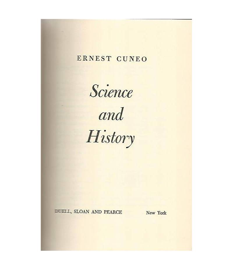 Science and history