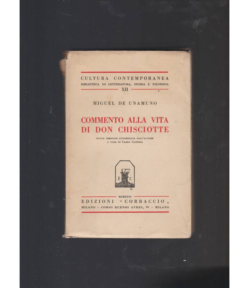 COMMENTO ALLA VITA DI DON CHISCIOTTE