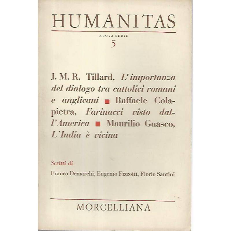 Humanitas. Anno XXVII,n. 5, maggio 1972