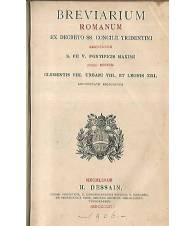 Breviarium romanun ex decreto SS. Concilii Tridentini