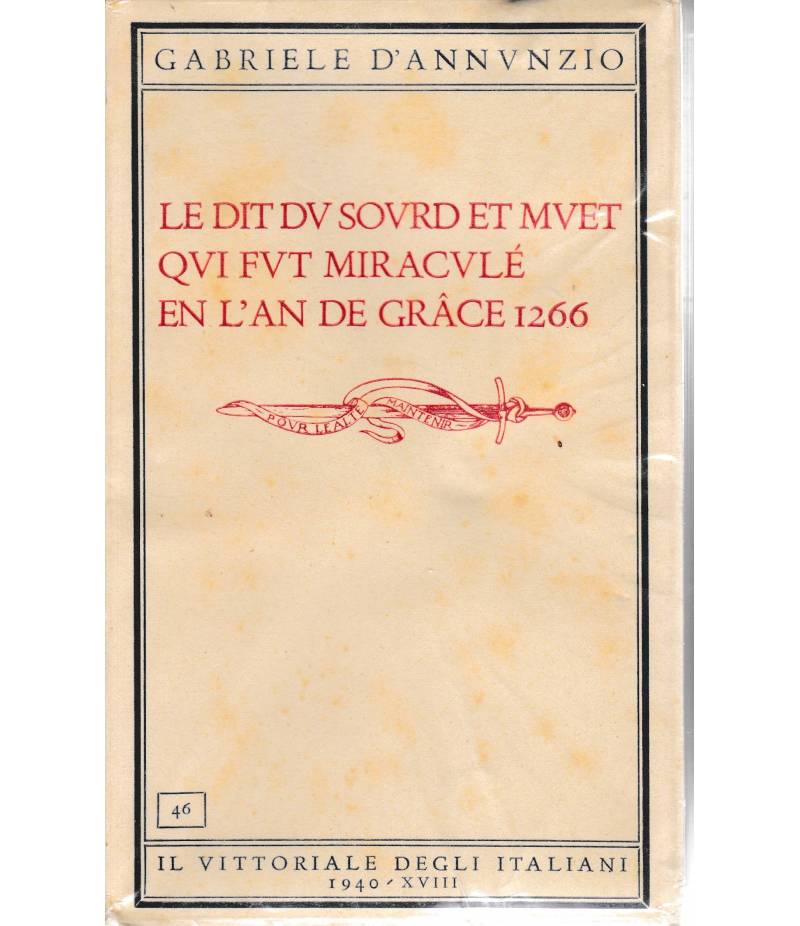 Le dit du sourd et muet qui fut miraculé en l'an de Gràce 1266