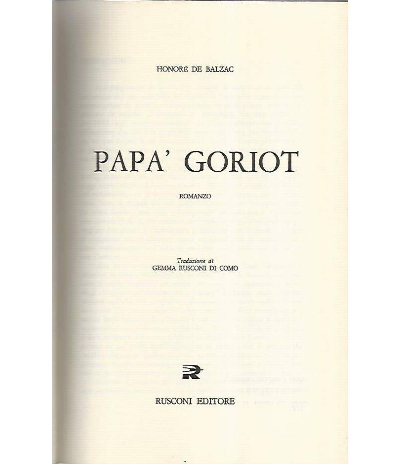 Papà Goriot